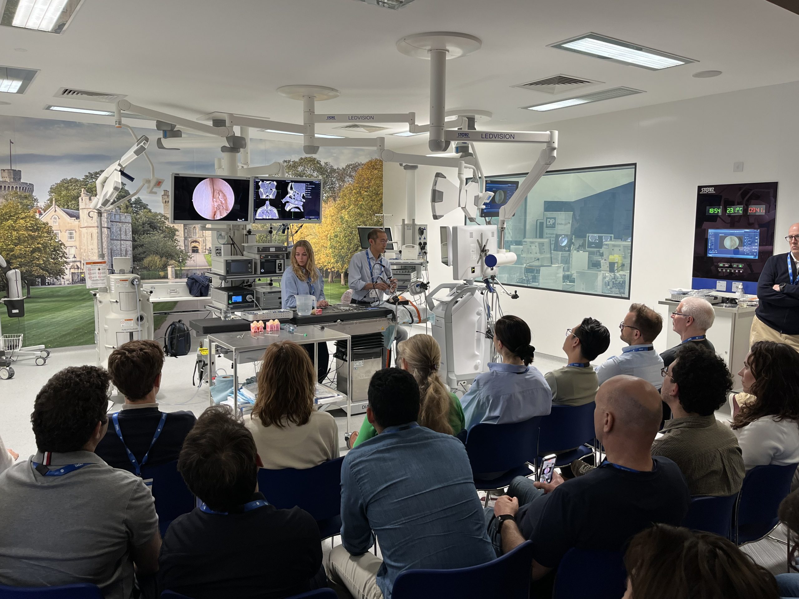 Live surgical demonstration